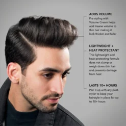 Blumaan Volume Cream 100ml - Adds Volume and Thickens Hair - Lightweight Formula - Product Details