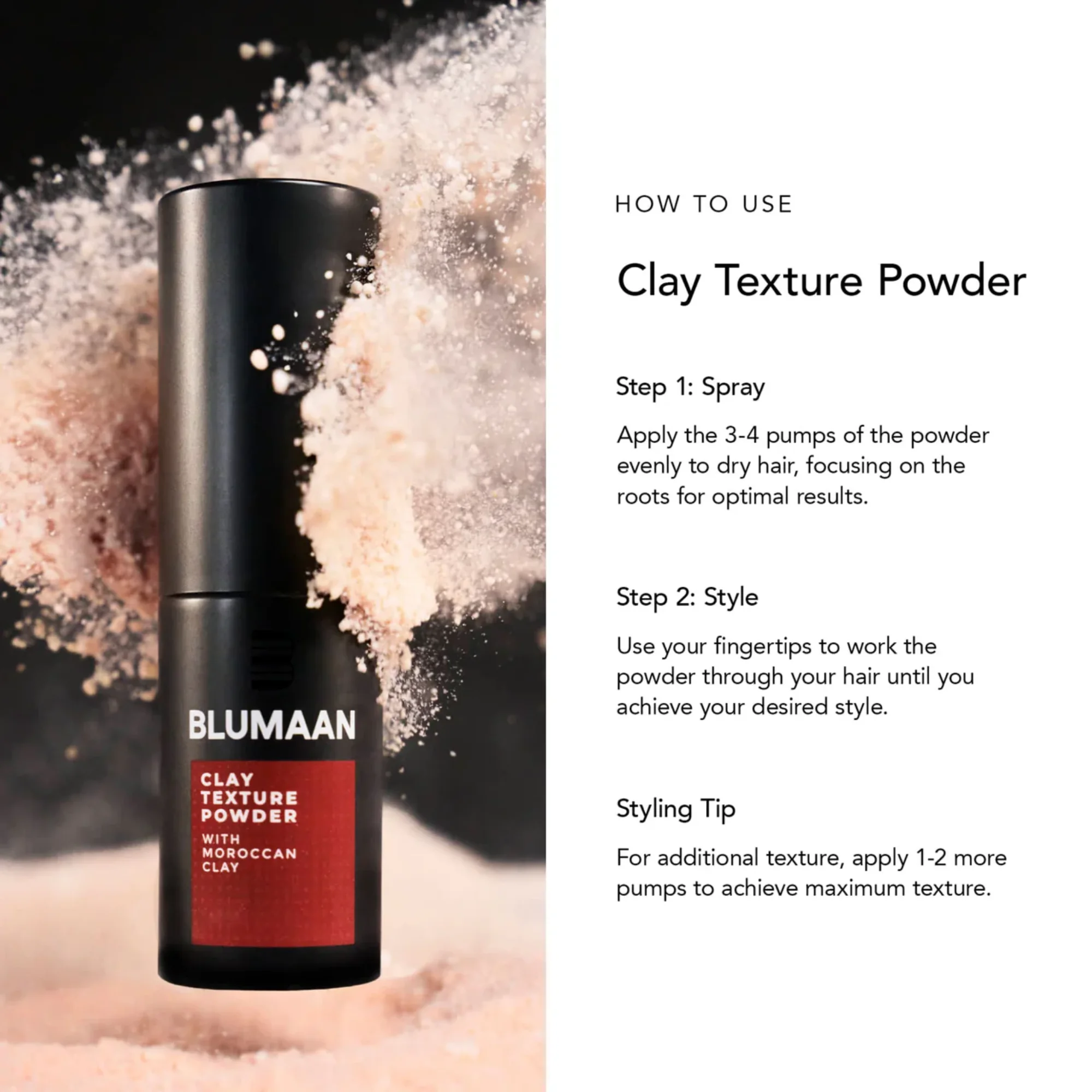 Blumaan Clay Texture Powder 35ml - Image 5